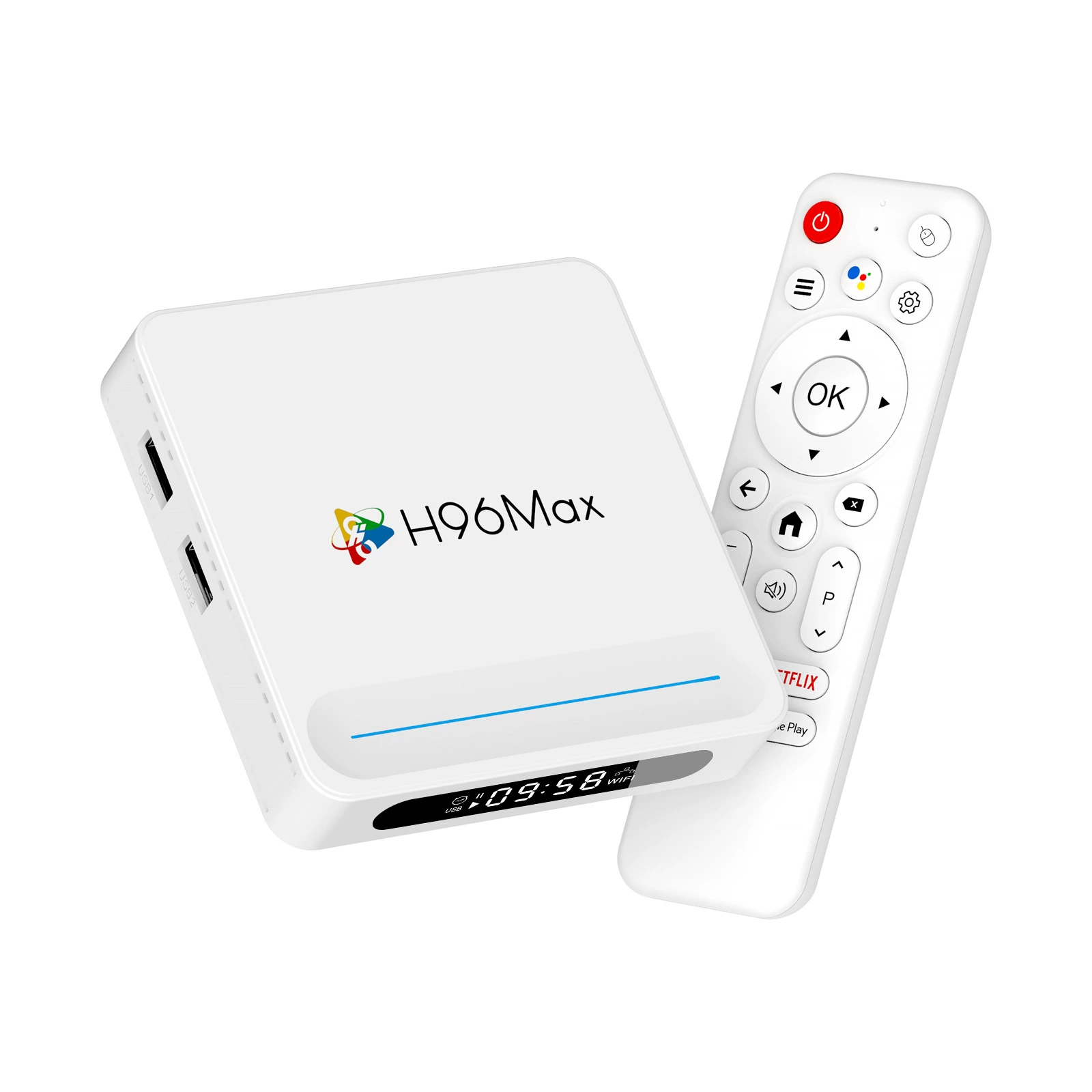H96Max Android сетeвая приставка H618Plus, ТВ‑бокс на Android 14