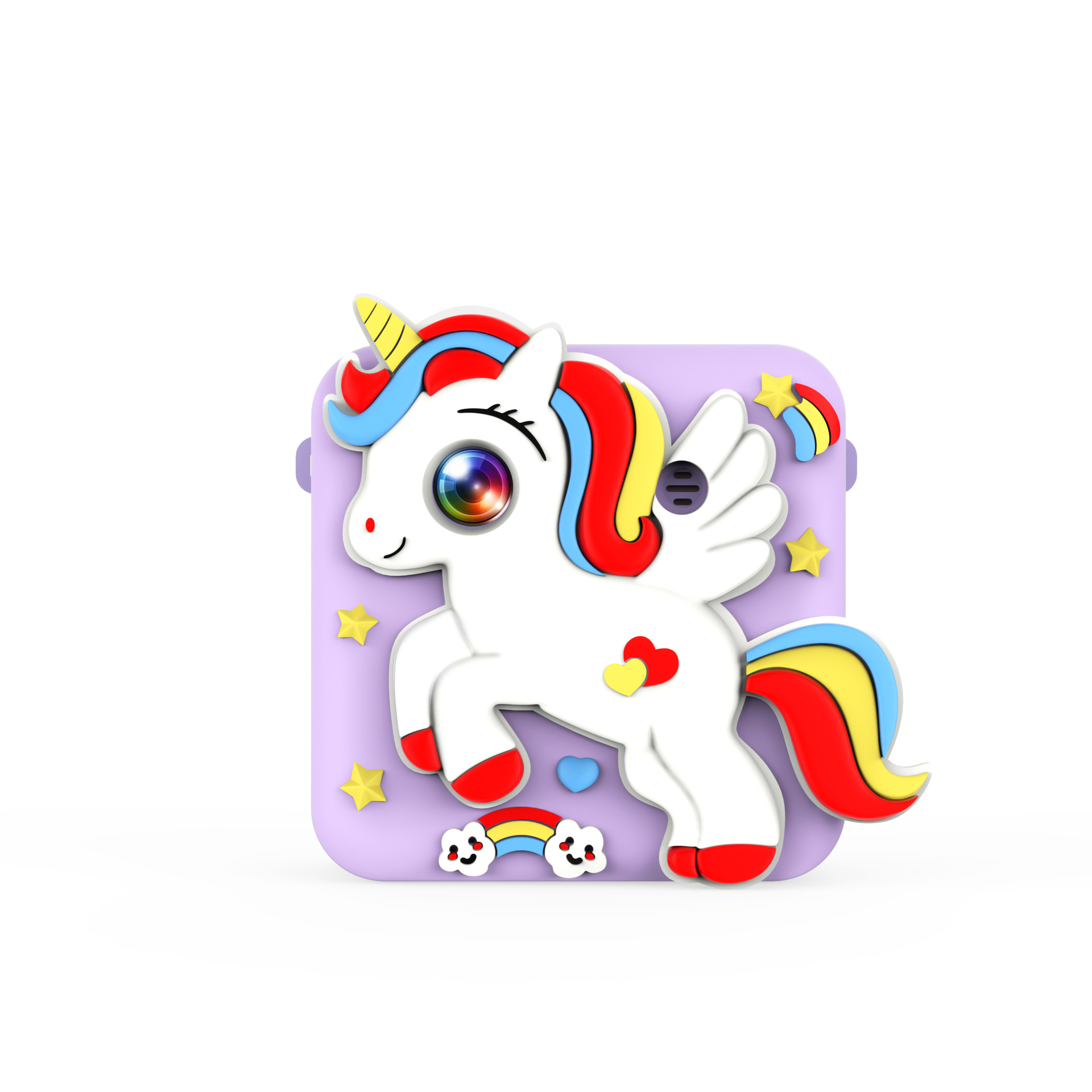 M07 unicornio púrpura