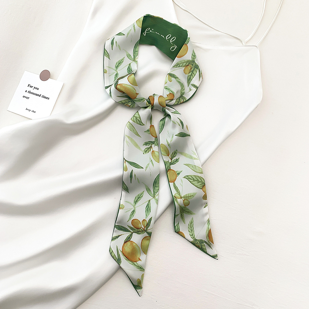 Scarves, women's summer thin ties, French super fairy headbands, mesh red bows, ribbons, hair accessories_voghion.com