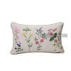 American INS Garden Embroidery Pillow Cushion Plant Flower Pillow Pillow Cross -border Home Embroidery Pillow wholesale