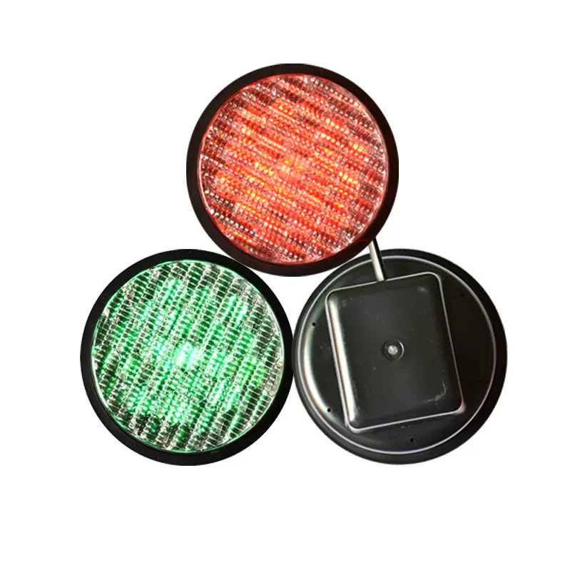 100mm红绿双透镜LED交通信号灯 100MM交通信号灯配件