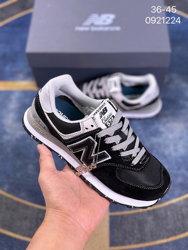純原の新型NB574運動靴夏の通気性男女ランニングシューズ石島カップルカジュアル連名板靴|undefined