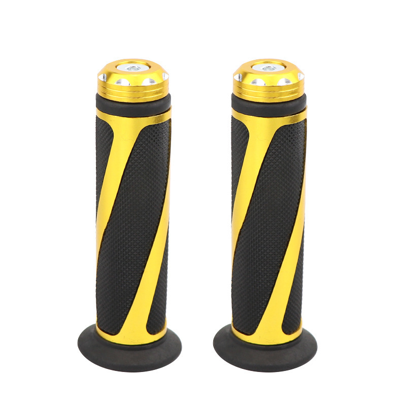 New twill handle rubber motorcycle modification accessories off-road vehicle modification handle cover universal lining factory direct sales
