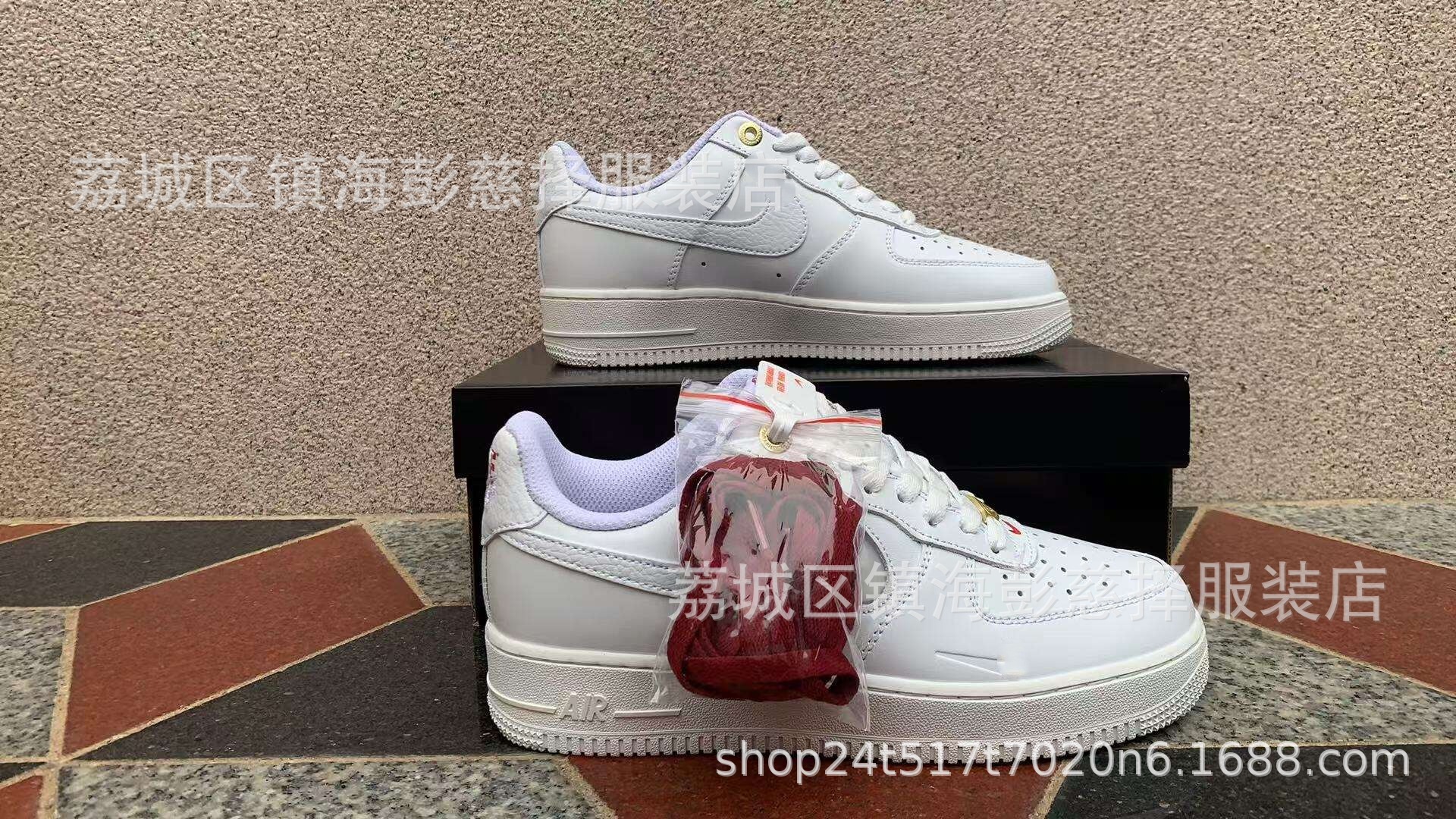 Precio de fábrica Putian puro nivel de cabeza original AF1 Halloween trigo negro y blanco panda baja fuerza aérea No. 1 comercio exterior transfronterizo