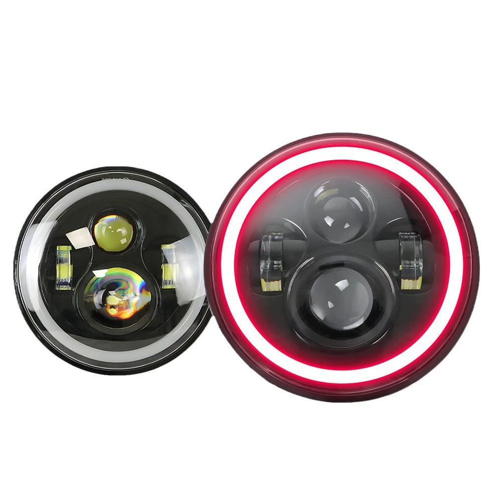 Кросс-бордер 7-дюймов Wrangler Grand Circle Angel Eye Twita тибетская автомобильная LED-лампа моторная лампа для мотоцикла