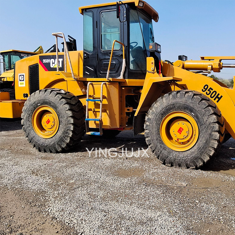 Carter 950H noventa por ciento nuevo 5 toneladas 6 toneladas noventa por ciento nuevo proyecto de construcción Carter 966H carretilla elevadora gran carga en stock image 4