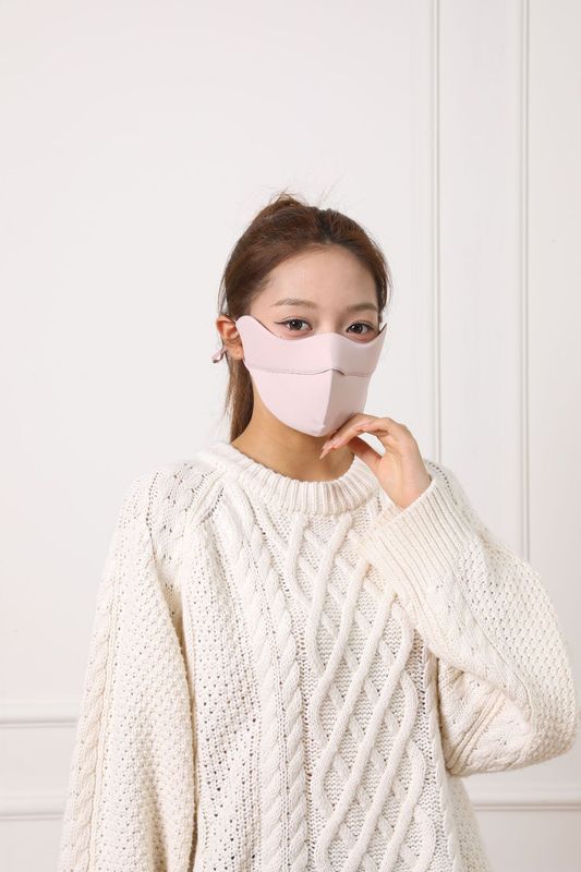 高颜值5D立体保暖口罩防风女可水洗秋冬款透气运动骑行防寒面罩|undefined