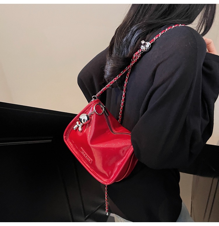 Fashionable single-shoulder bag, casual women's bag 2025 Summer new Korean style, ins style, versatile, hand-held crossbody small square bag undefined