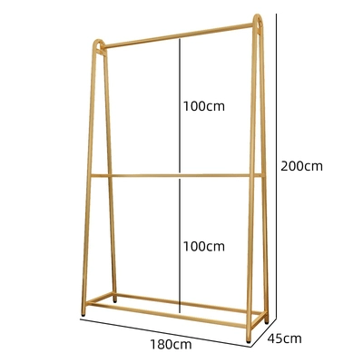 Double-layer wedding dress, stand, hanger, suit