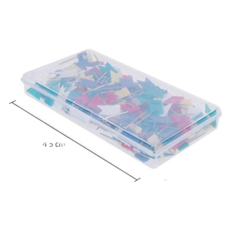 Uñas en forma de I Uñas de Bandera Roja de 8 colores