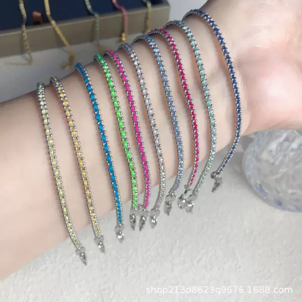 Titanium Steel Does Not Fade This Year of Life French Red Rope Lucky Bracelet Woven Simple High-end All-match Overlapping Couples Same Style