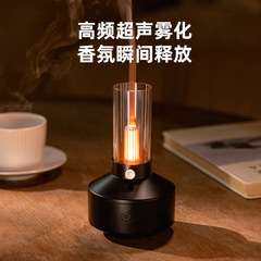 Wholesale essential oil diffuser bedroom desktop retro candlelight mood lamp ultrasonic air humidifier aroma diffuser