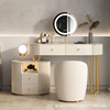 Italian light luxury rock board dressing table makeup cabinet integrated makeup table home bedroom modern minimalist makeup desk desk