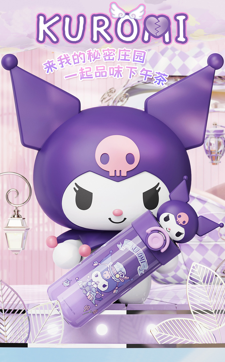 三丽鸥公仔弹盖保温杯450mL详情8-790