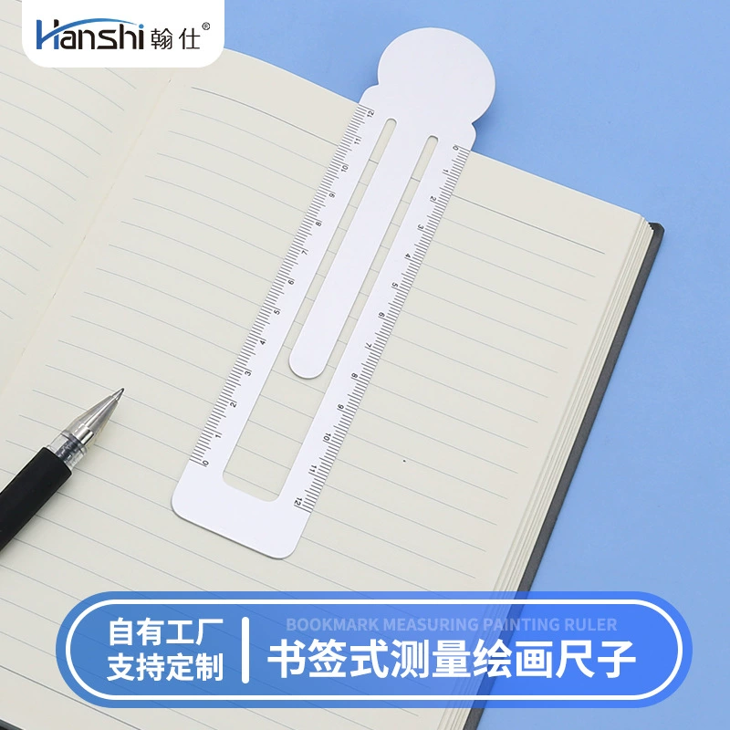 Производитель поставляет закладки прямой линейки для чтения маркировки простой стиль шкалы для очистки линейки алюминиевого сплава