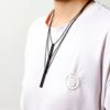 Brand universal necklace stainless steel, long pendant hip-hop style, European style, simple and elegant design