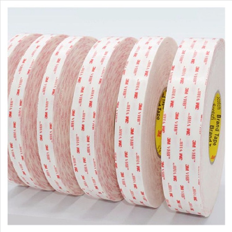 4950VHB亚克力泡棉汽车金属不锈钢铭牌高粘双面胶带耐高温车用