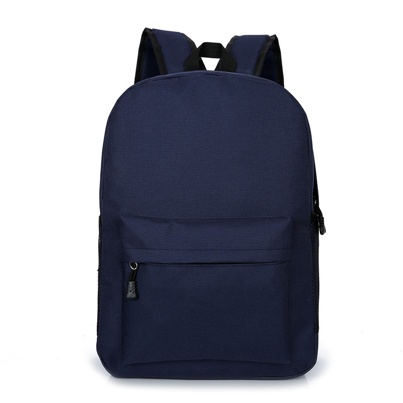 Color sólido sin LOGO mochila de gran capacidad mochila de escolares Lululemon simple