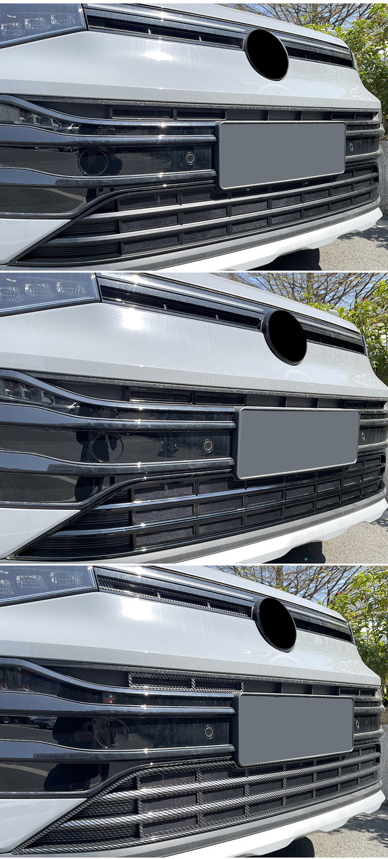 Suitable for Volkswagen 25 Tuyue New Insect-Proof Net, Water Tank Protective Net Buckle Installation, No Disassembly and Modification Supplies