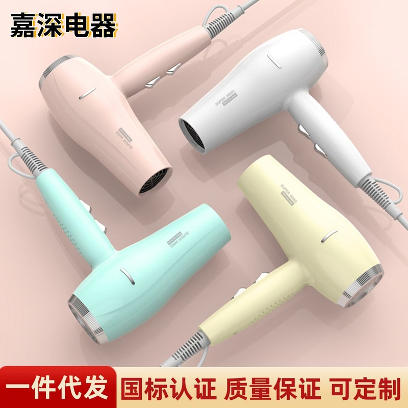 新しいハイパワー家庭用ヘアドライヤー青色光強風速乾理髪店ヘアドライヤーメーカー直販|undefined