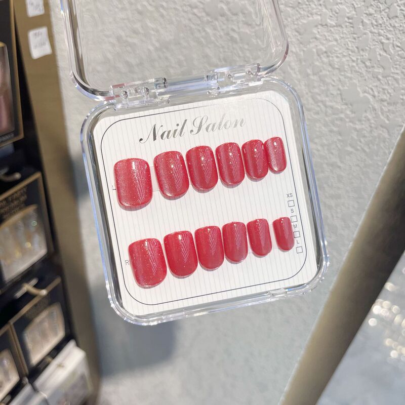 Internet Celebrity Flash Champagne Cat's Eye Wear Armor Cat's Eye Wear Armor Hand-made Wide Light Iced Tea Milk Tea Ice Flash Pure Nude