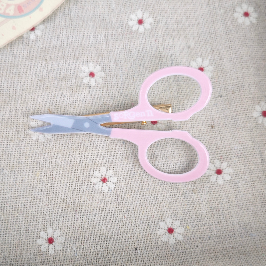 가위 창의적인 머리핀