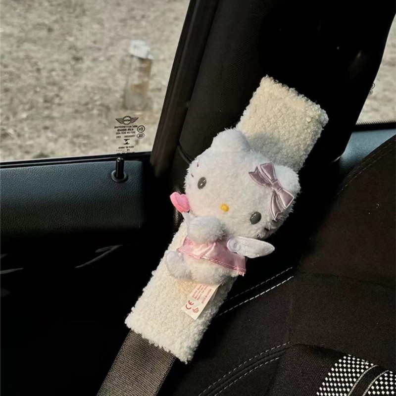 Coolomi car seat belt shoulder protective cover cute car interior cool girl car accessories