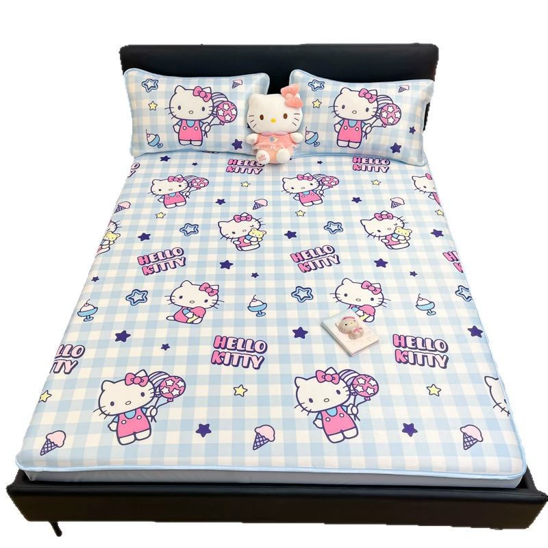 Sanrio, шелковистый мат, летний комплект, детский лист, набор из 3 шт.