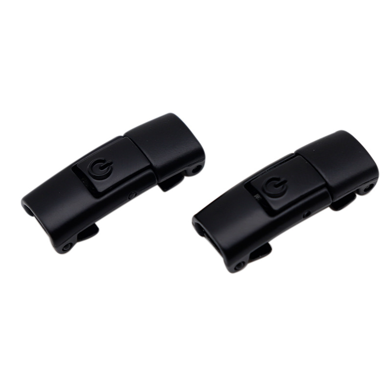 Coolojin hebilla de zapato al por mayor hebilla de metal sin corbata apertura y cierre de un solo clic hebilla de prensa perezosa zapatos para Niños Accesorios de cuerda elástica