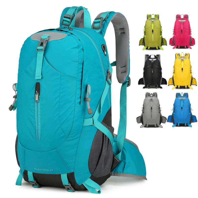 universal backpack outside climbing