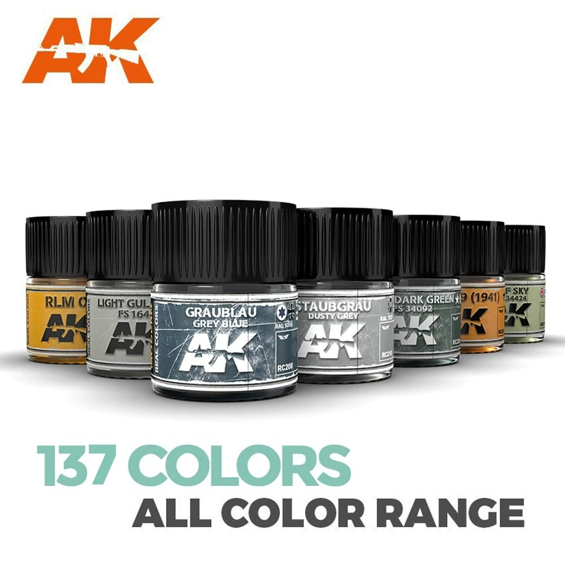 Испанский AK Real Color AIR Series [2] REAL COLORE (10мл) RC262~317