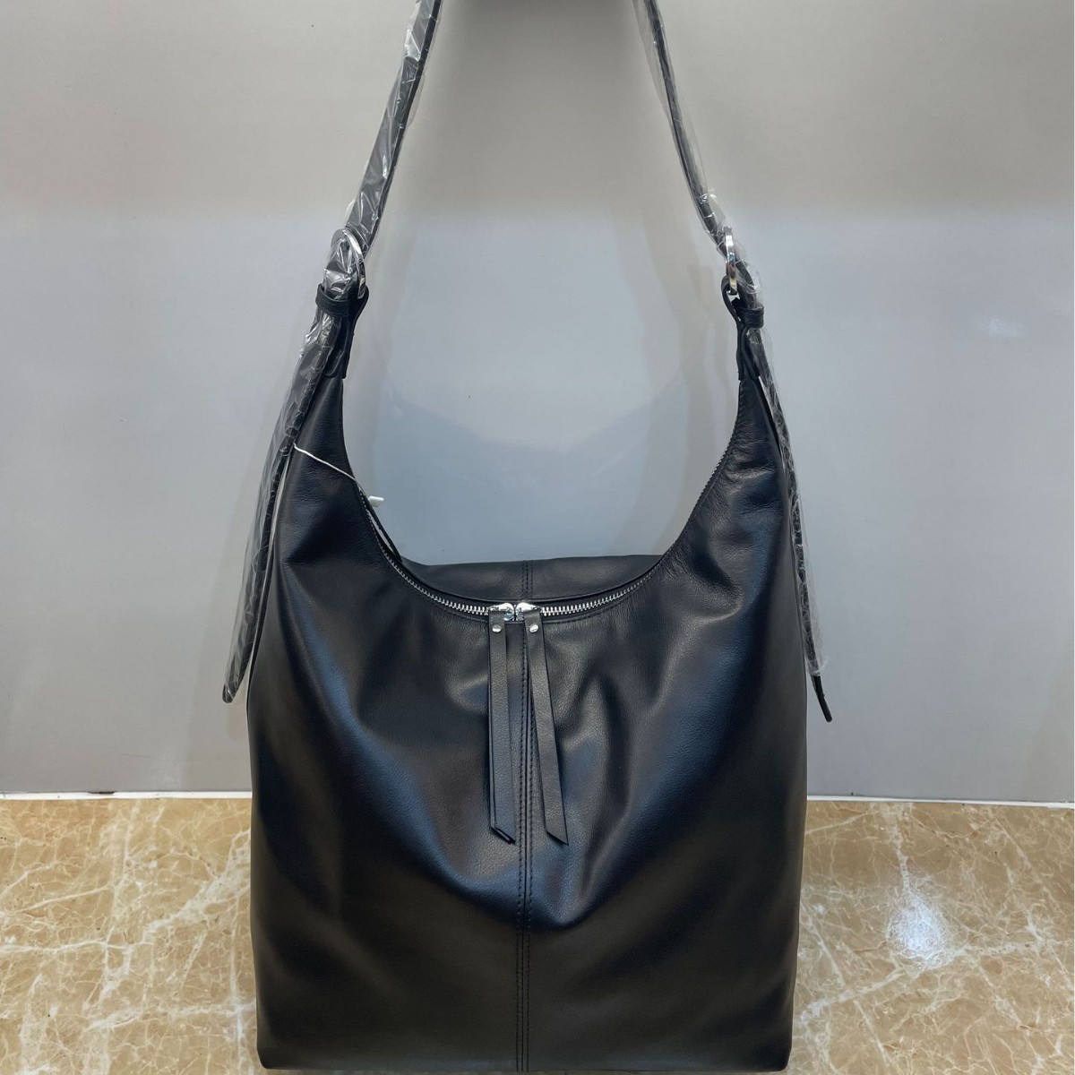 Bolso de gran capacidad nuevo bolso de cubo de hombro único para mujeres bolso de moda tote bolso de moda bolso de mujer de cuero