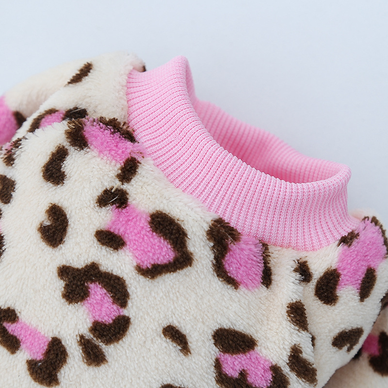 Christmas Elk Medium and Large Dog French Bulldog Puppy Autumn and Winter Pet Supplies Cat Two legged Fleece Clothes Teddy_voghion.com