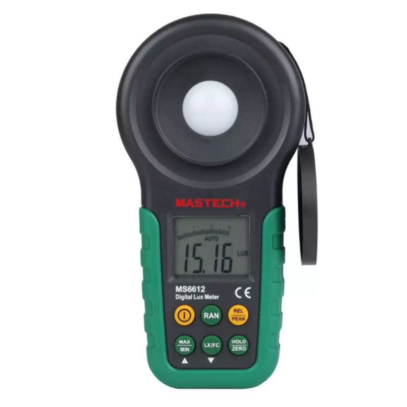 供应东莞华仪MS6612数字式照度计MASTECH便携照度计亮度计高精度