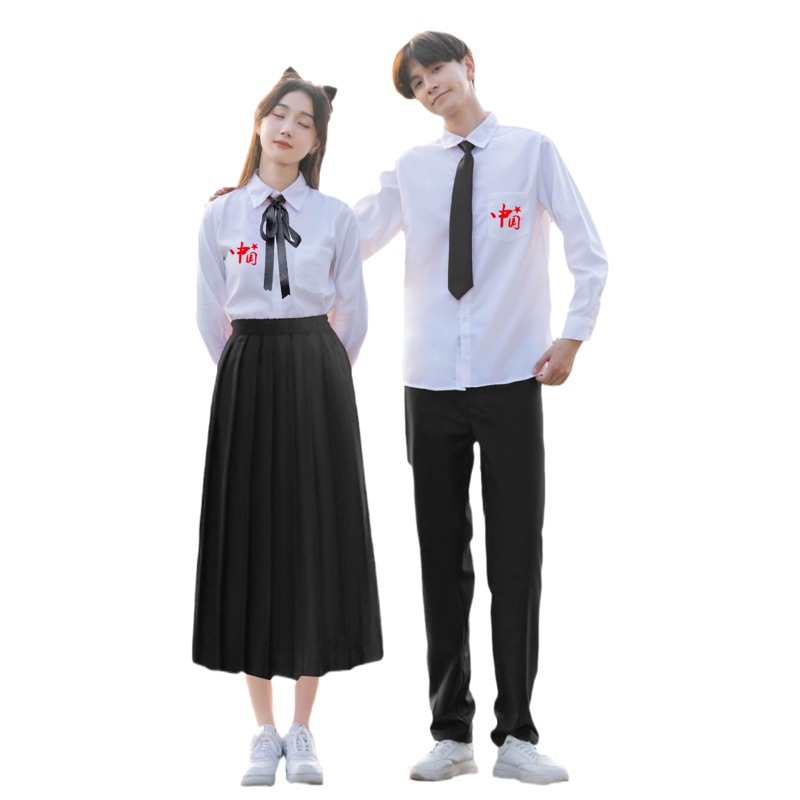 Chorus Korean school uniform graduation class uniform college style dress suit junior high school recitation performance costume high school students