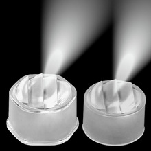 19及22直径梯形偏光防水透镜45偏30度兼容仿流明 353530305050LED