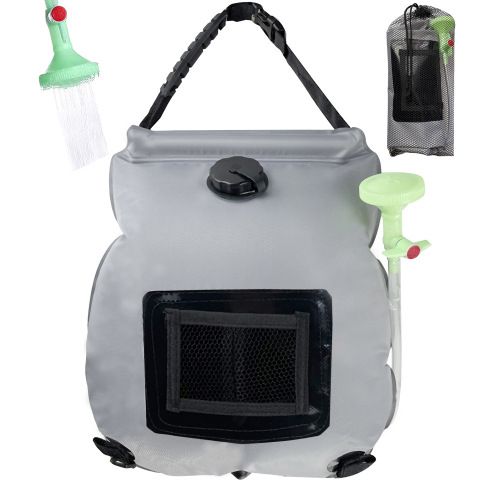 Outdoor Portable 20L Solar Shower Bag Camping Folding Water Storage Bag Amazon Camping Bath Bag Bath Bag