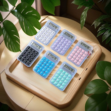 迷你小号计算器可爱mini随身计数器高颜值透明小型儿童款计算器