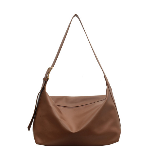 Korean retro bag women's bag  new fashion autumn popular shoulder bag versatile temperament crossbody armpit bag