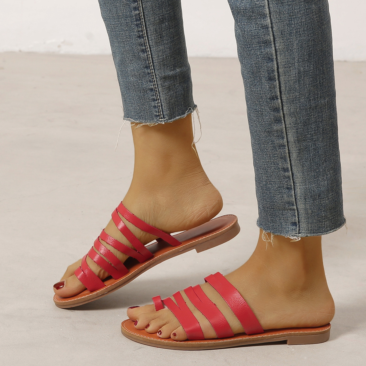 sandals lightweight beach shoes spot plum slippers _voghion.com