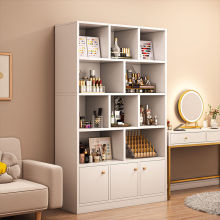 化妆品展示柜陈列轻奢货架美发美甲美容院产品陈列彩妆简易书柜子