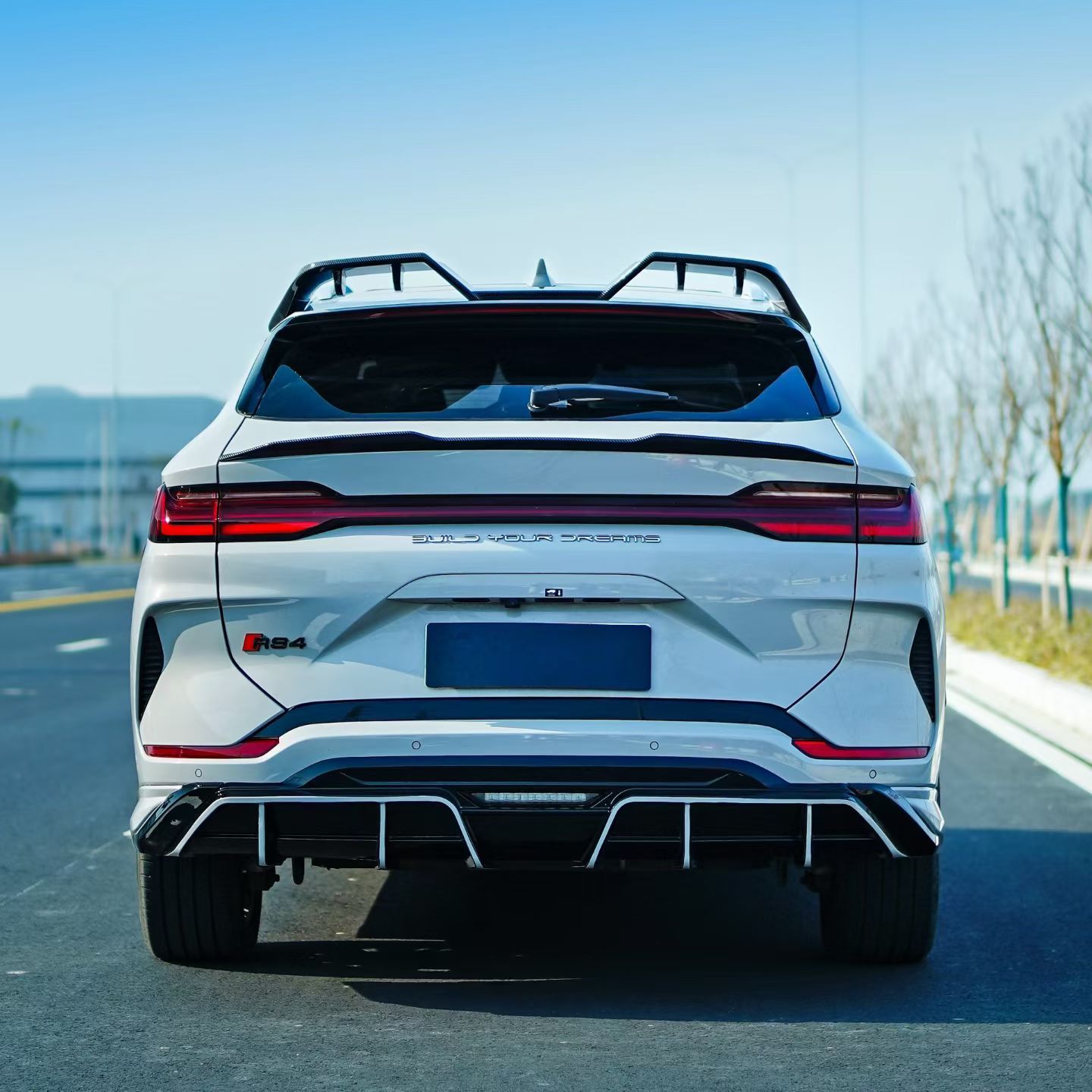 Suitable for 23-25 Byd Song Plus Front Spoiler Modification, Small Body Kit, Rear Diffuser, Rear Wing, Front and Rear Lip
