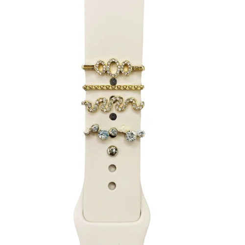 Apple Watch band decoration ring accessory decoration nail alloy accessory set wholesale