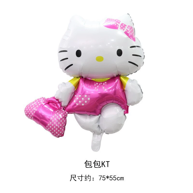 Hello Kitty, hello kitty, мультяшный детский шар, вечернее платье, подарок на день рождения