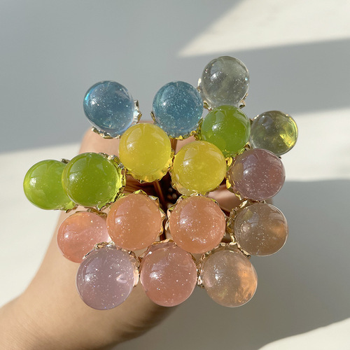 Ancient style simple hairpin, cute orange hairpin, small fresh hairpin, Chinese style Hanfu headdress, hair accessories wholesale