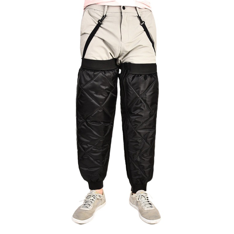 Invierno cálido rótula coche eléctrico motocicleta rótula internet celebridad rótula hombres y mujeres montando a prueba de frío impermeable a prueba de viento ciclismo