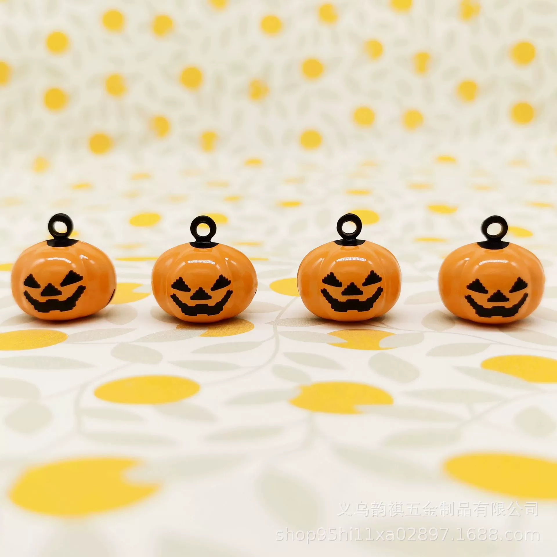 Мультяшный тыквенный колокольчик трансграничная Горячая гримаса на Хэллоуин тыквенный колокольчик DIY аксессуары Забавный колокольчик