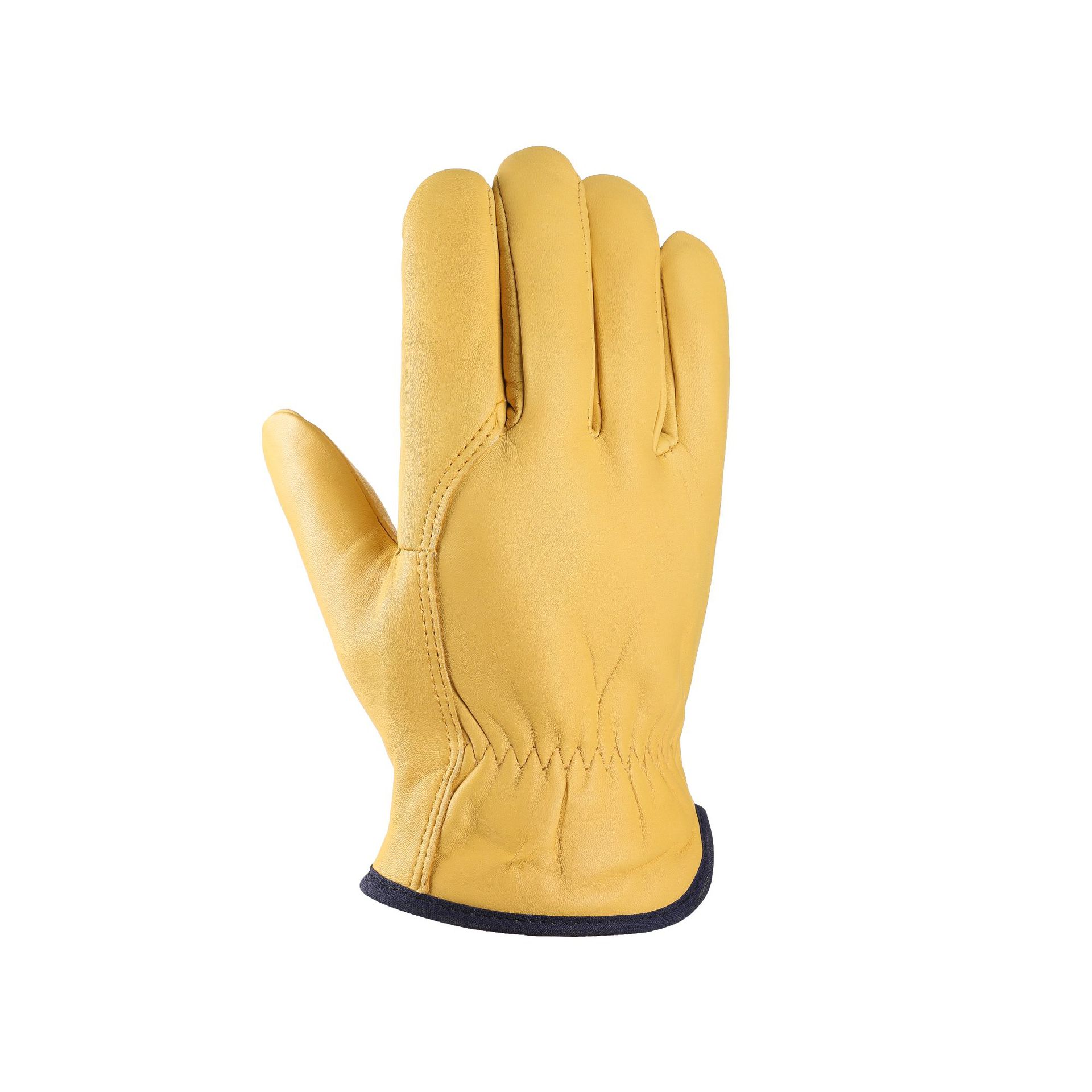 Guantes de piel de oveja amarilla en stock con guantes de soldadura de algodón aislante, guantes de soldadura de arco de argón suaves y gruesas, guantes de protección laboral