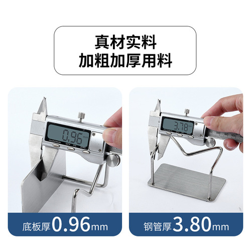 Kitchen sponge rack 304 stainless steel no punching paste sink drain rack storage sink wall-mounted sponge rack