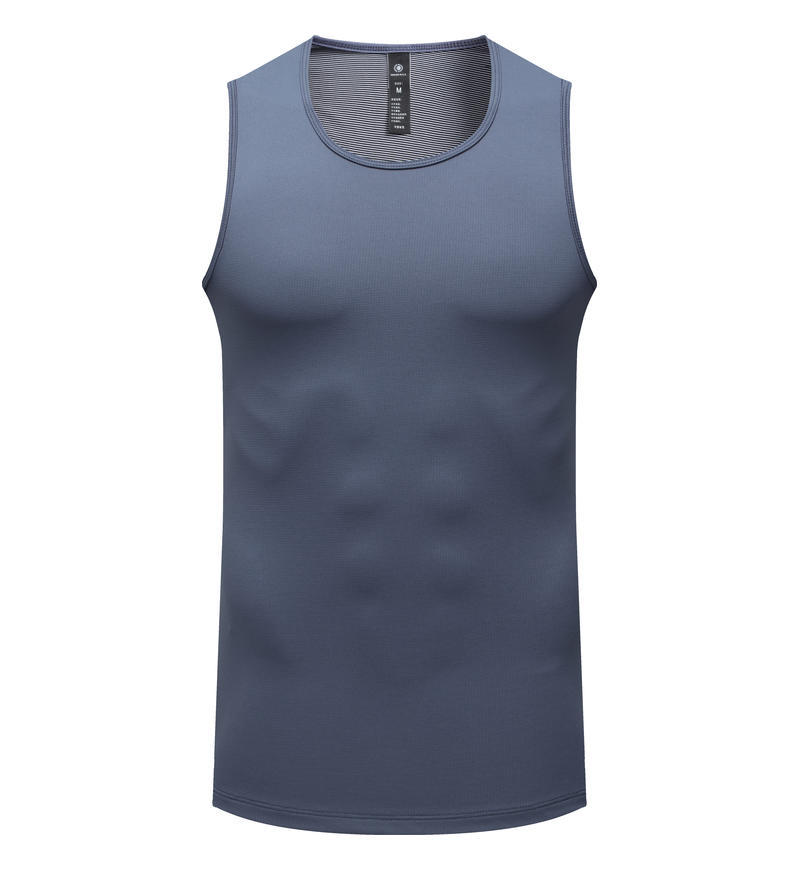 Verano hombres muscle Brothers deportes de secado rápido chaleco color sólido camiseta sin mangas fitness entrenamiento Top en stock impreso U